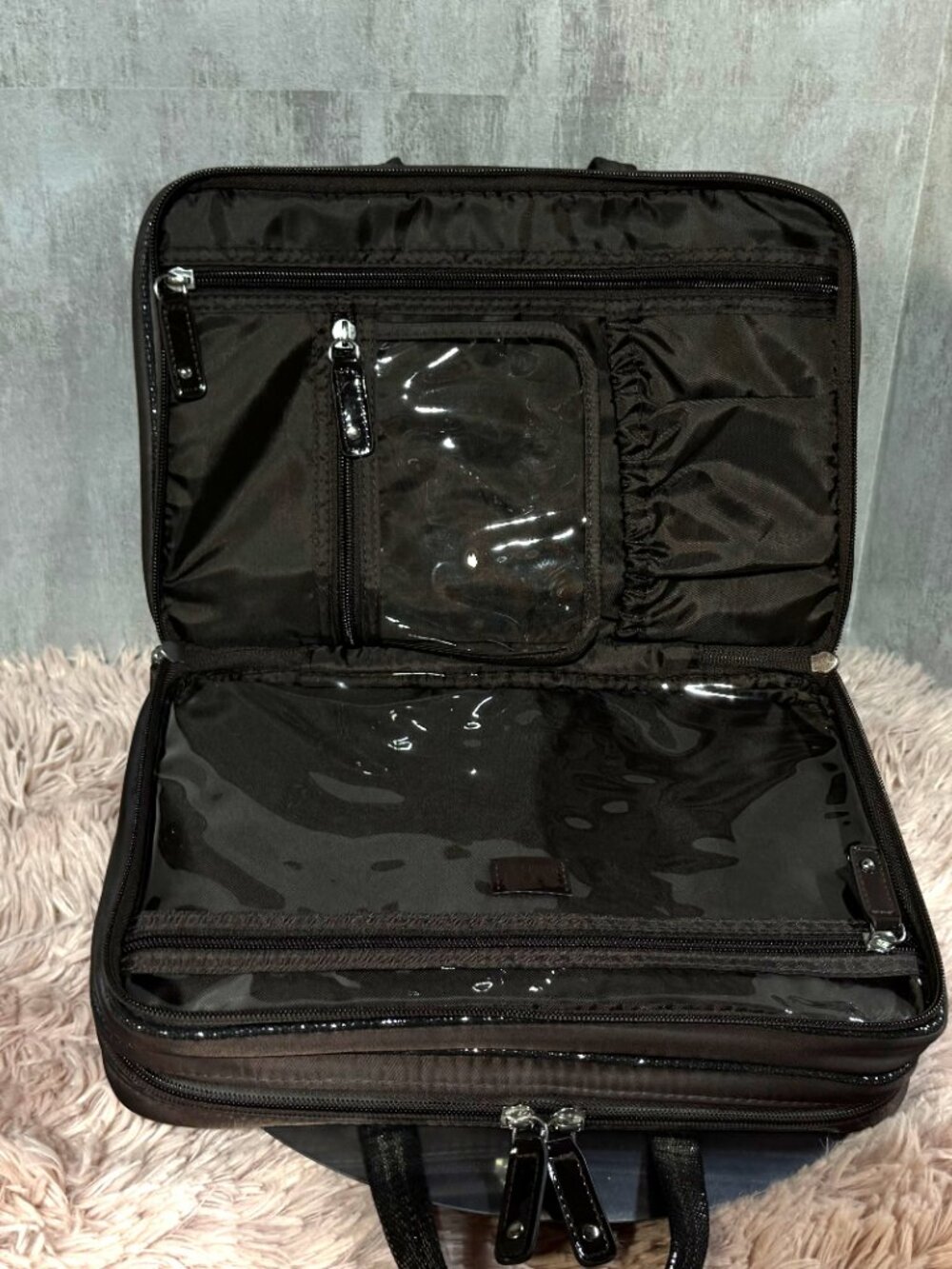 Sonia Kashuk Multi Compartment Travel Toiletry Bag - Chocolate - Picture 10 of 12